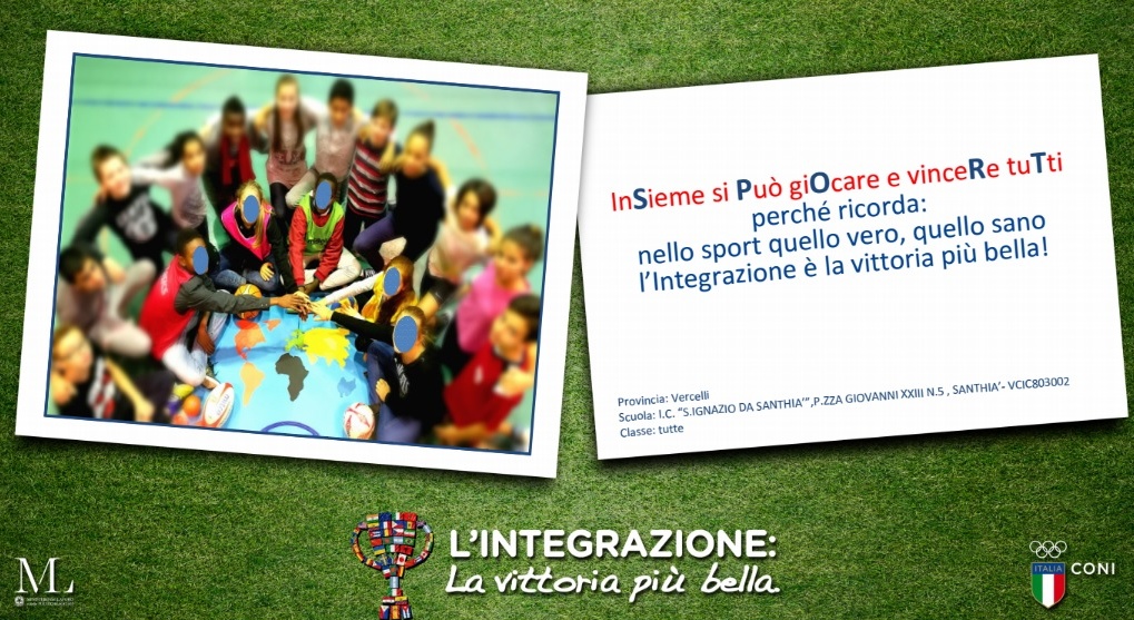 SANTHIA’: Un premio per la Scuola Media