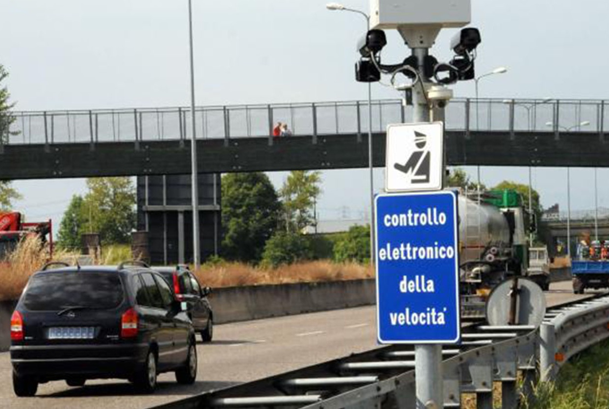 L’Italia è il primo paese UE per autovelox e.. multe