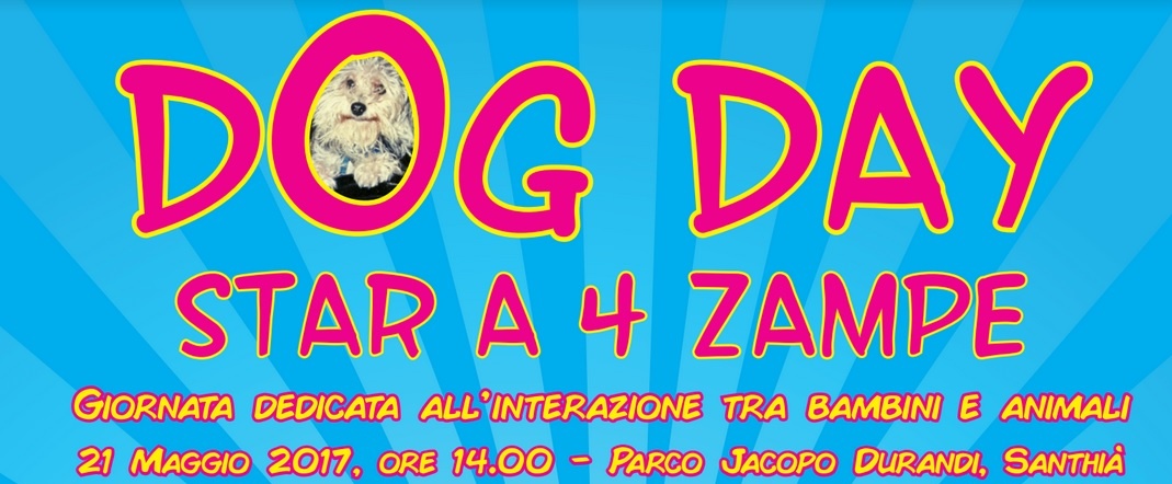 SANTHIA’: Dog Day, una festa per cani e amici umani