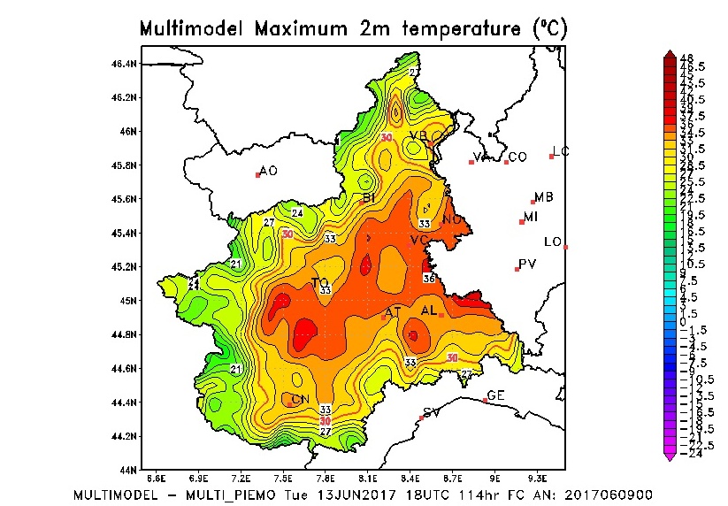CALDO: temperature ancora su