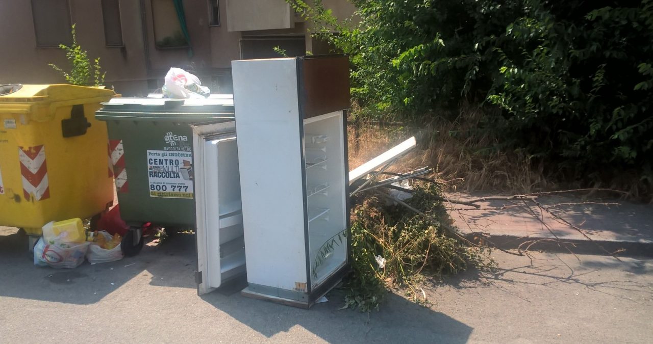 Notizia oggi segnala lo scempio: subito ripulito!