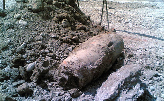 CRONACA: Trovata bomba della Seconda Guerra Mondiale