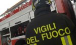 VERCELLI: Incendio in via Pacinotti