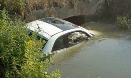 CRONACA: Coppia di 70enni stroppianesi nel canale con l'auto