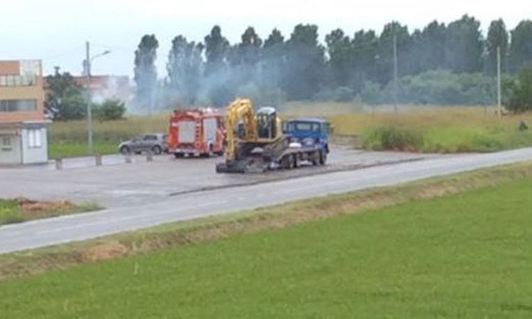 CRONACA: Incendio dei rifiuti a Borgo Vercelli