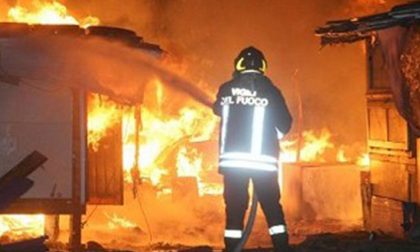 DESANA: Incendio alla cascina Teresina