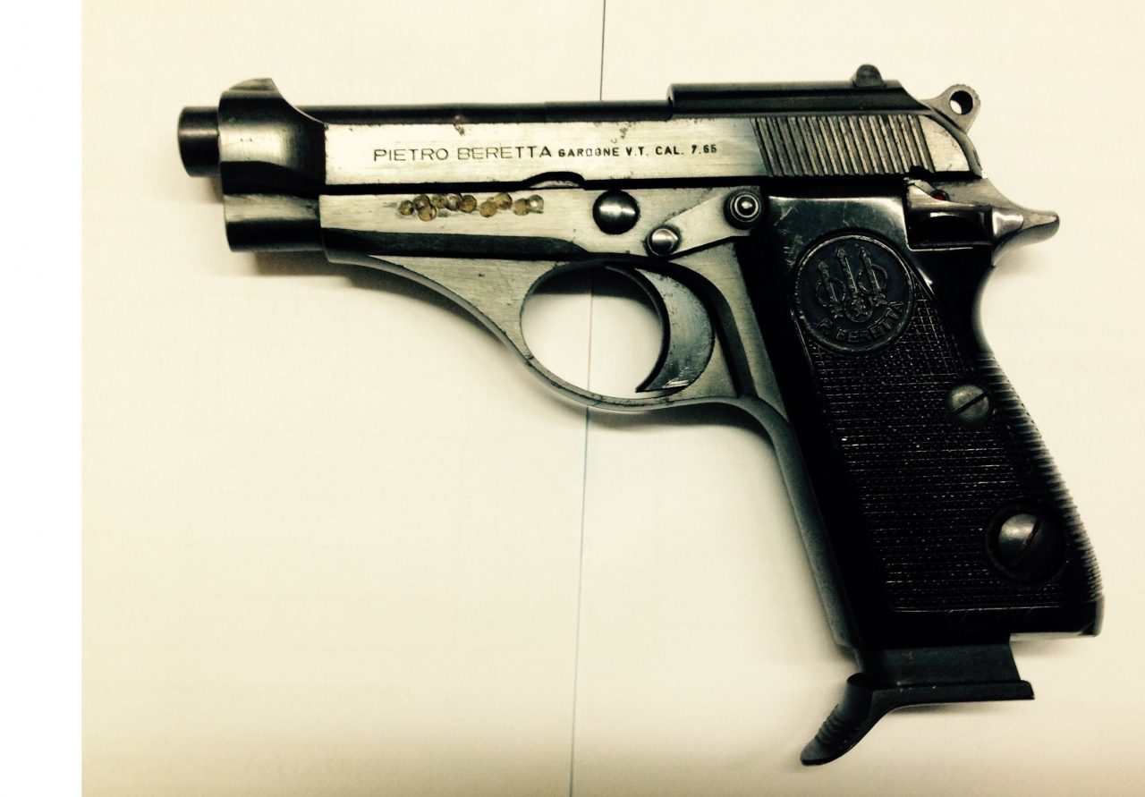 PALAZZOLO V.SE: Aveva una pistola illegale, arrestato