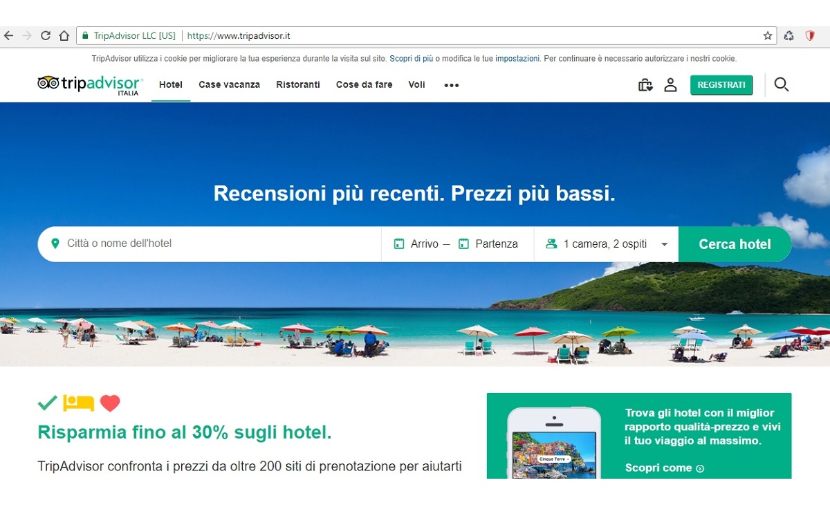Recensione negativa su Tripadvisor: il ristorante lo denuncia