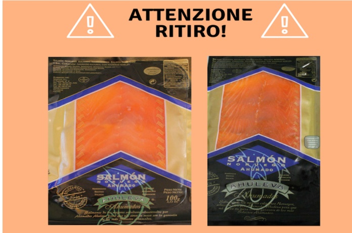 SALUTE: Lotto di salmone affumicato contaminato