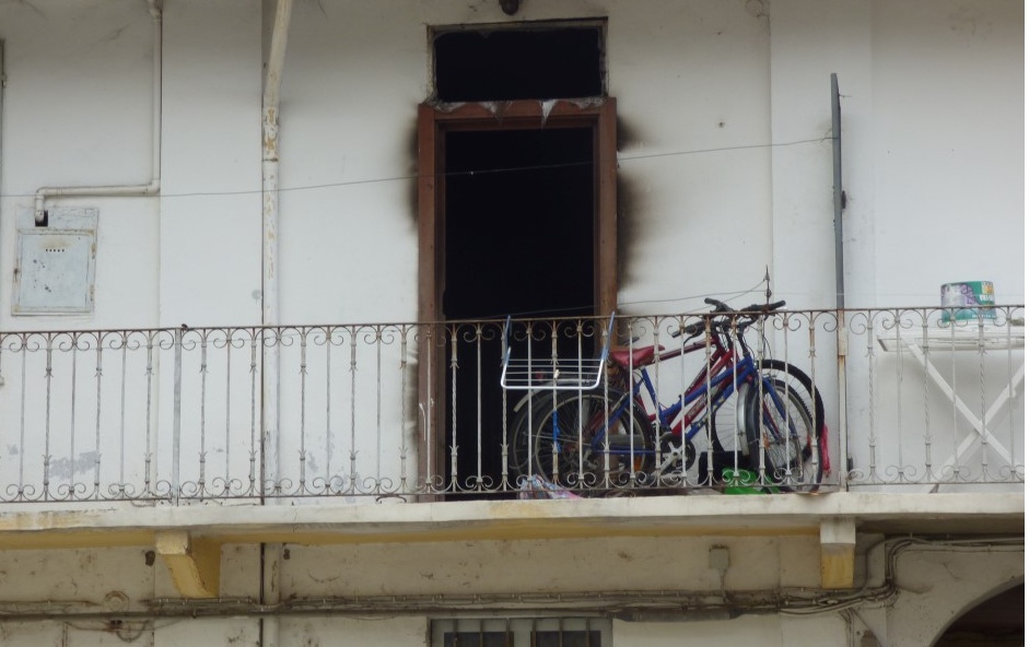 VERCELLI: Incendio in via Felice Monaco