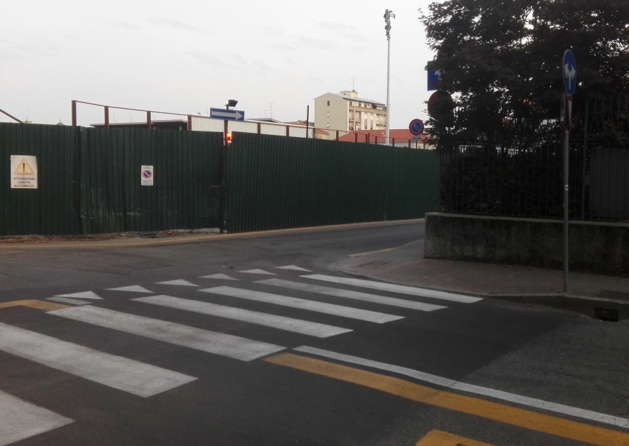 Apertura nuovo parcheggio via Derna