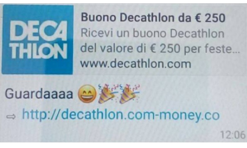 CRONACA: La truffa dei falsi sconti Decathlon