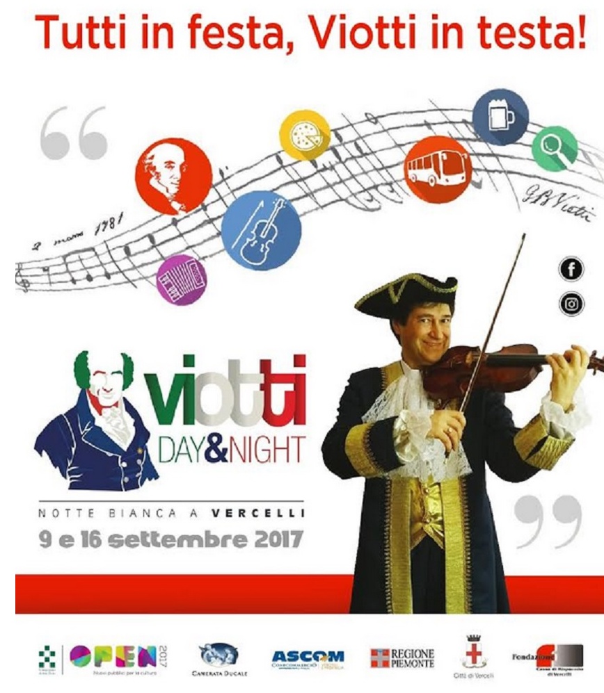 VERCELLI: Cambiano le location del Viotti Day & Night