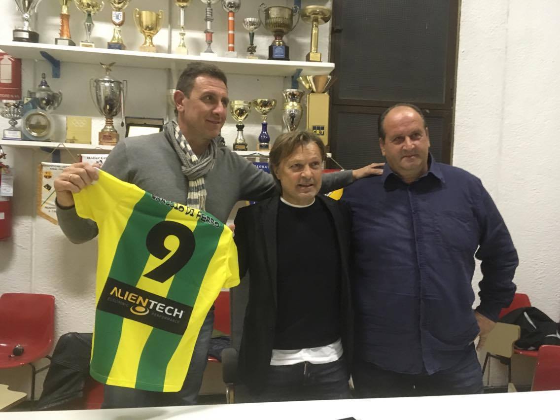 Pino Marzella presentato al palahockey