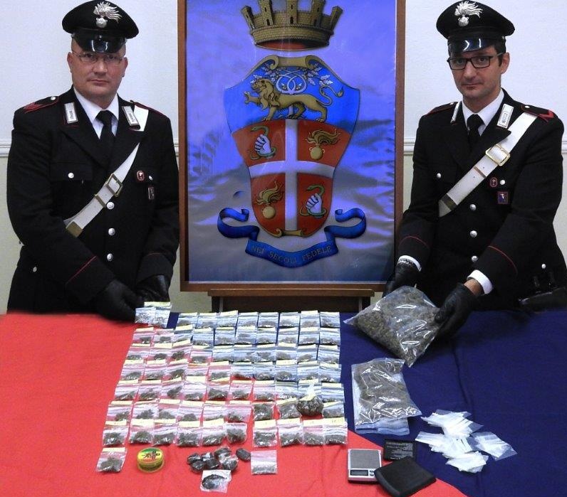 ARRESTATO PUSHER 23ENNE DI VERCELLI