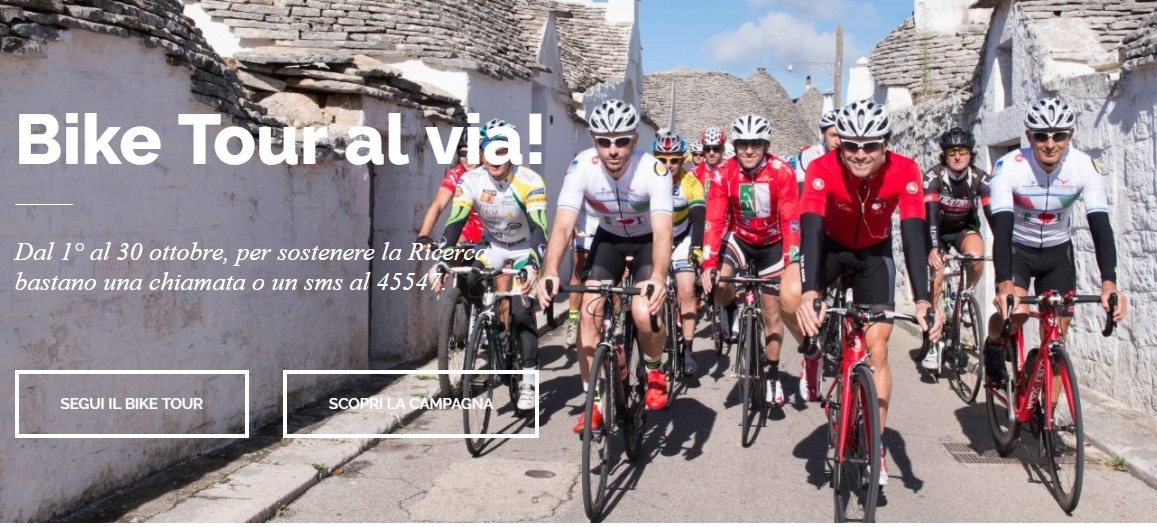 VERCELLI: Tappa del Charity Bike Tour