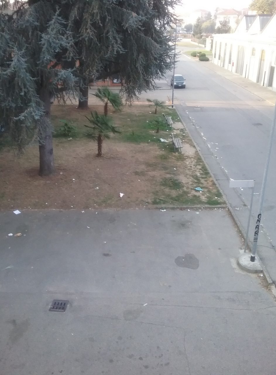 VERCELLI: il degrado in zona Montefibre