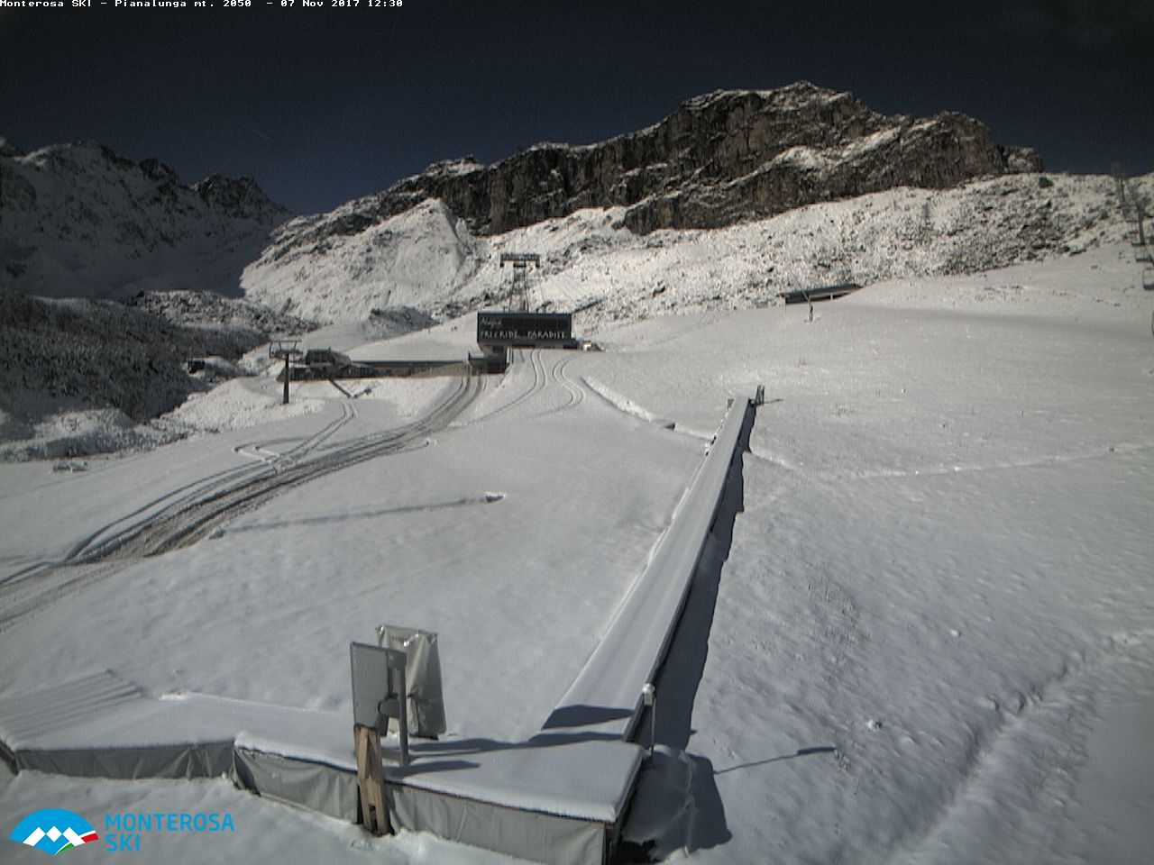 Valsesia imbiancata dalla prima neve