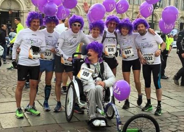 Maratona in carrozzina: varallese domenica a Torino