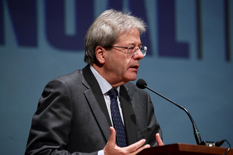 Gentiloni a Vercelli Il bilancio di Confindustria