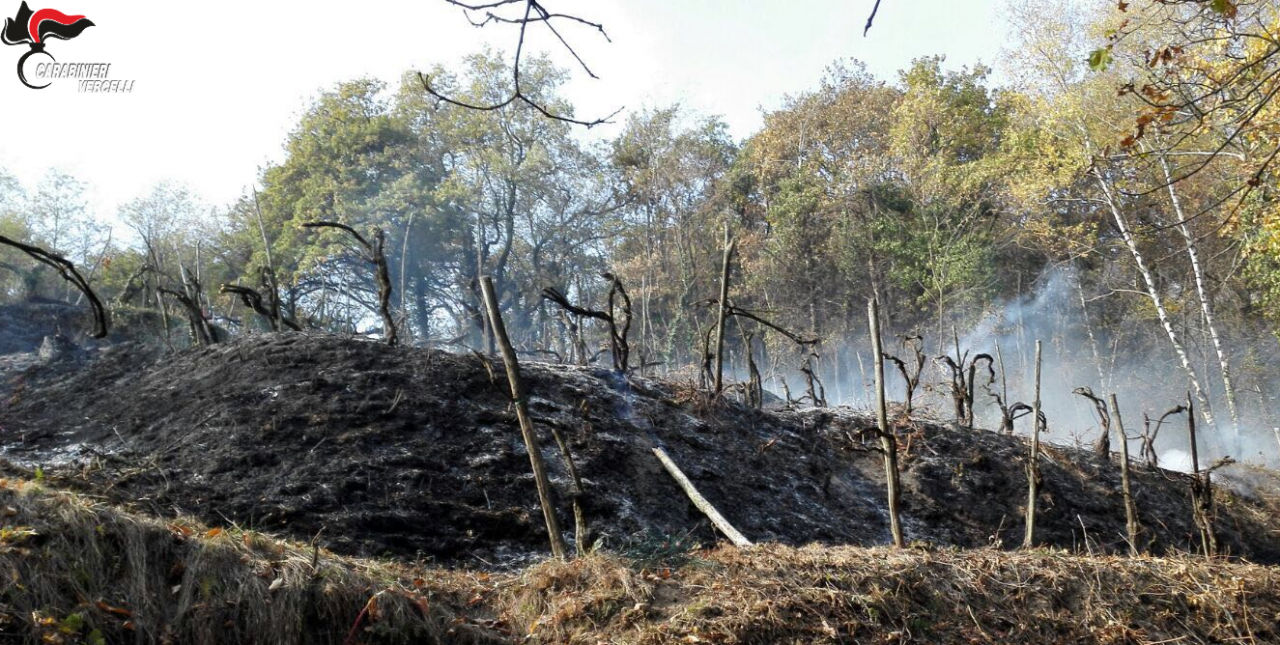 Piromani scoperti. Colpevoli del rogo a Gattinara