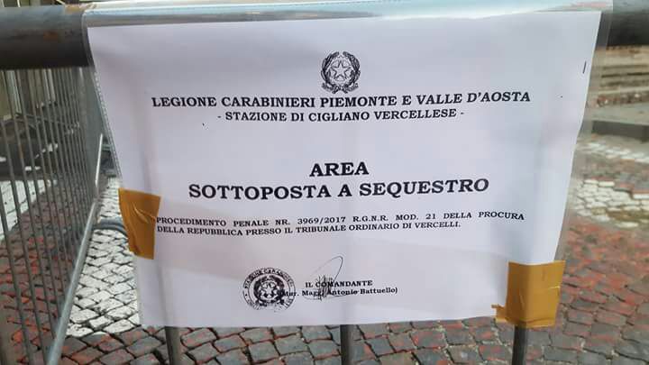Sequestrato palazzo storico LE FOTO