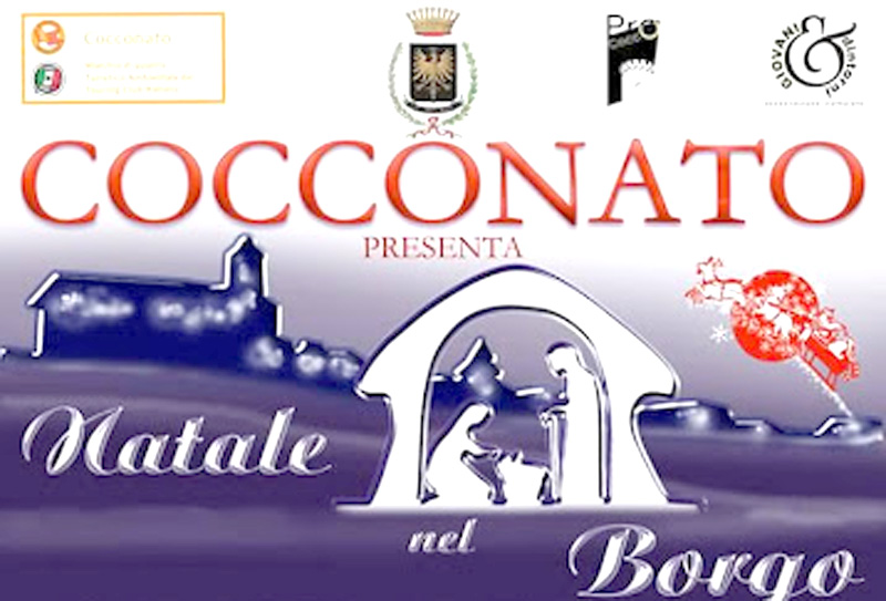 Mercatini natalizi a Cocconato arriva Babbo Natale