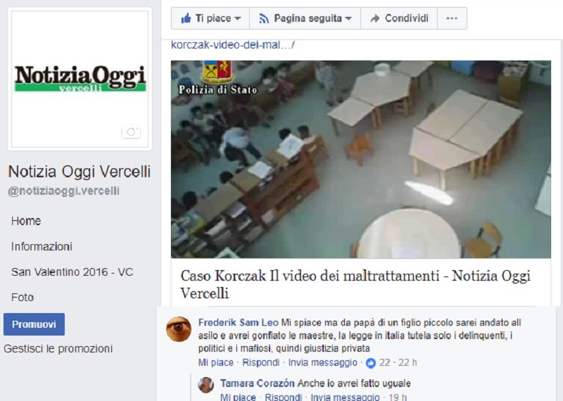 Maestre Vercelli i commenti dei lettori
