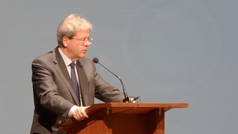 Paolo Gentiloni il video al Civico