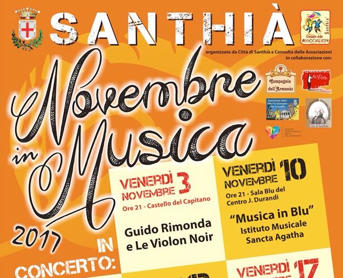 Novembre musica a Santhià