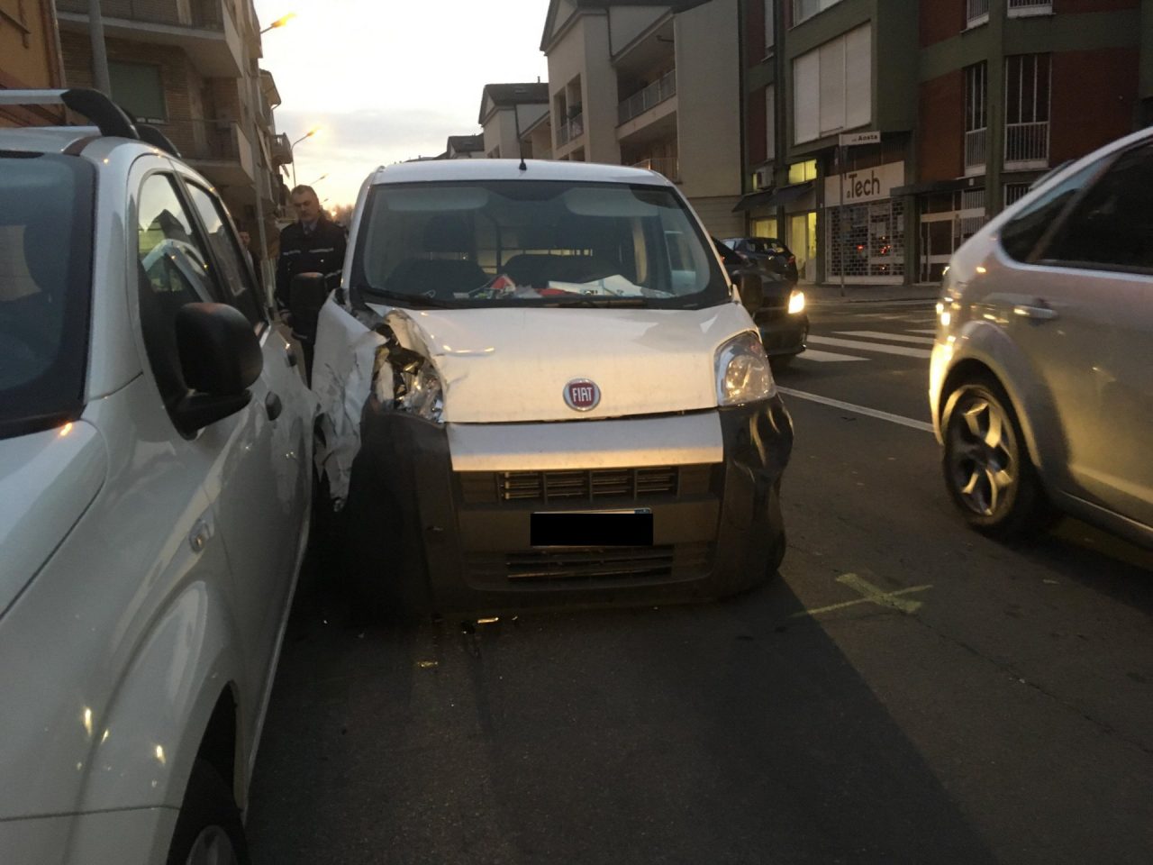 Incidente in corso Fiume tre auto coinvolte