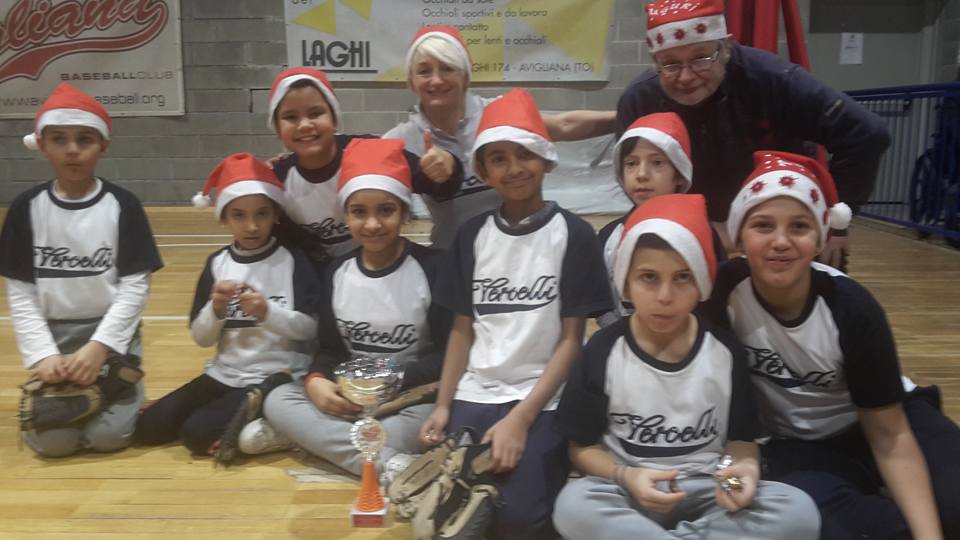 Baseball Vercelli festeggia il Natale in campo