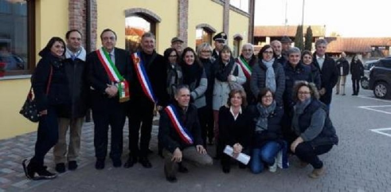 Nuovo municipio inaugurato a Carisio