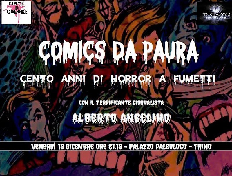 Fumetti spaventosi alla rassegna Tentacoli di Trino