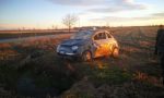 Auto fuori strada incidente a Formigliana