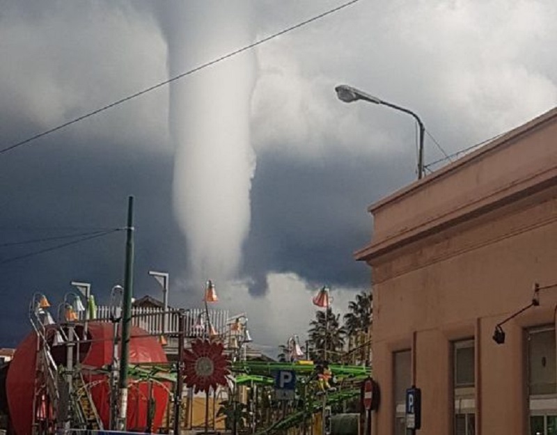 Tornado a Sanremo Le immagini eclusive