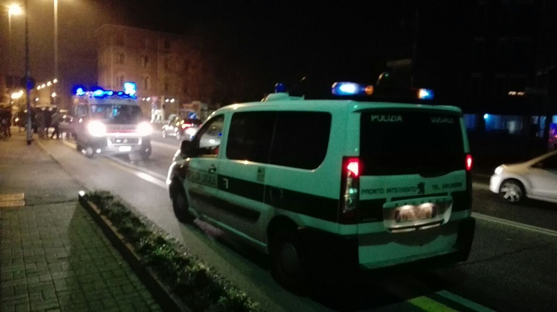 Pedone investito in corso Matteotti