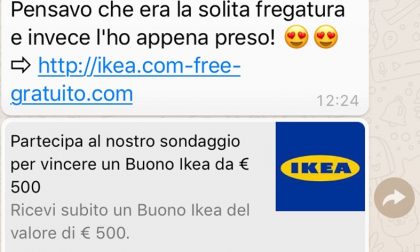 Falsa promo Ikea: bufala virale su WhatsApp