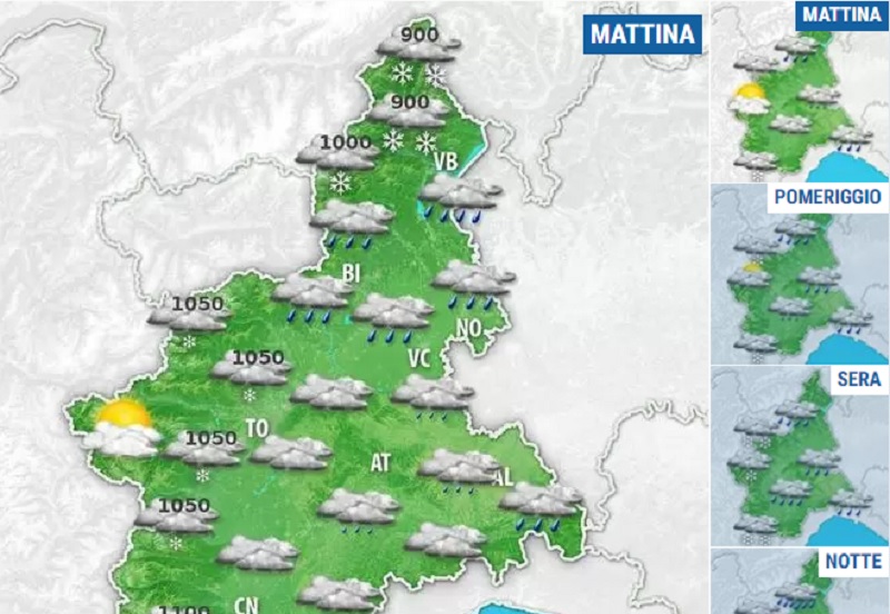 Befana bagnata il meteo in peggioramento