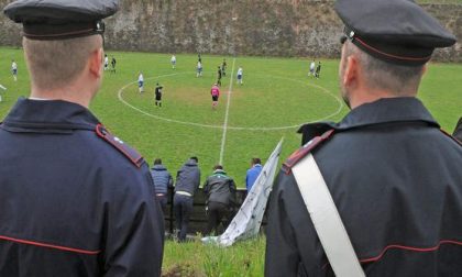 Pugno a giocatore, carabinieri sul campo di calcio