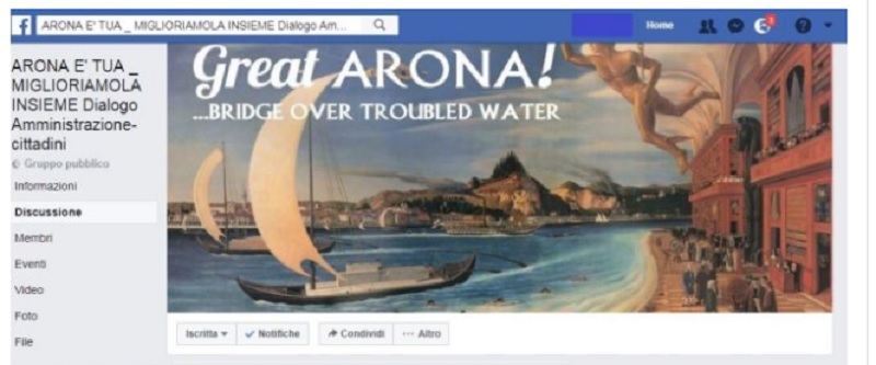 Hackerata Pagina  Facebook di un Comune