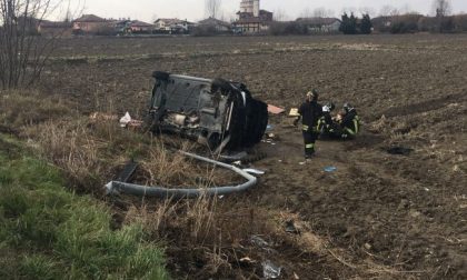 Incidente a Crescentino: due feriti