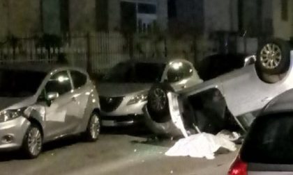 Auto ribaltata a Novara muore 68enne