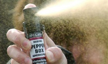 Spray al peperoncino vietato durante i festeggiamenti