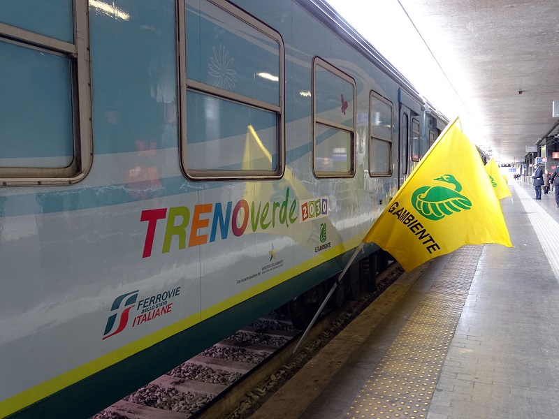 Treno Verde di Legambiente in arrivo a Vercelli