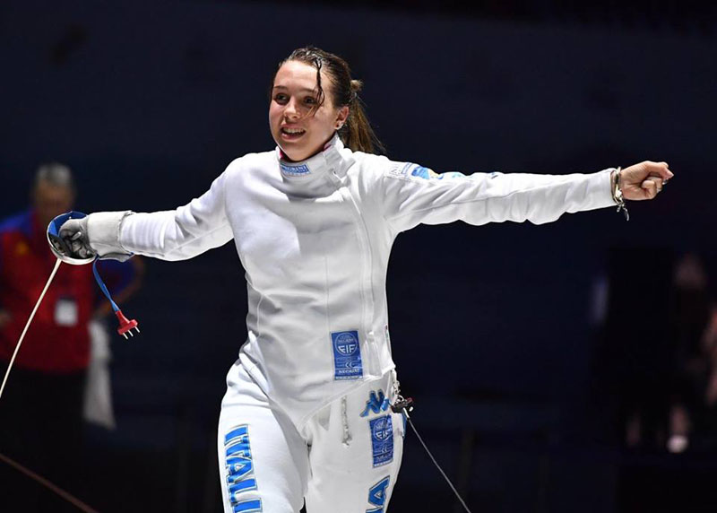 Spada d’oro per Federica Isola agli Europei