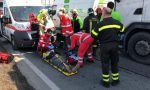 Incidente a Crescentino: coinvolti 5 veicoli un ferito grave