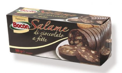Frammenti di gomma: ritirato salame di cioccolato