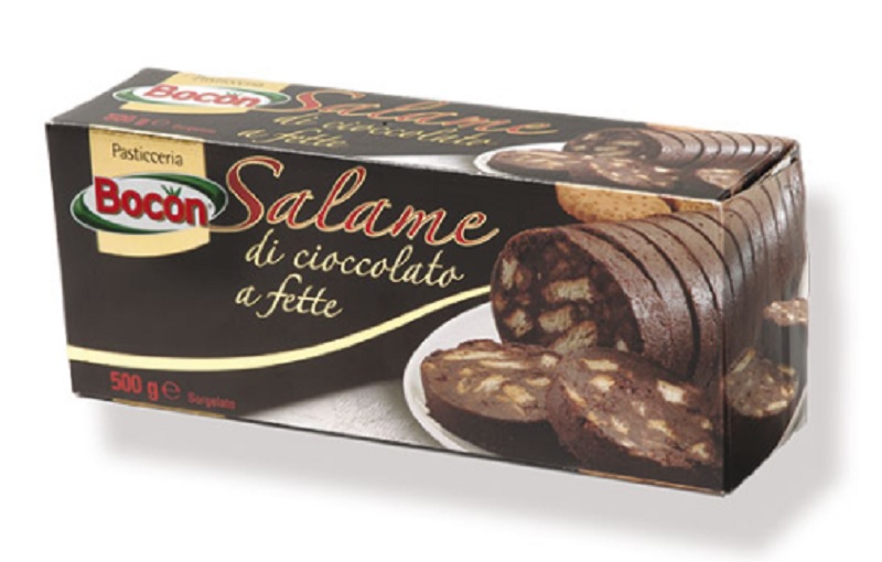 Frammenti di gomma: ritirato salame di cioccolato