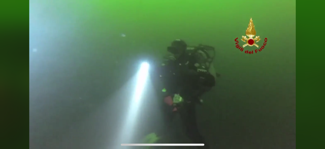 Lago di Viverone: i fondali svelati dai Vigili del Fuoco